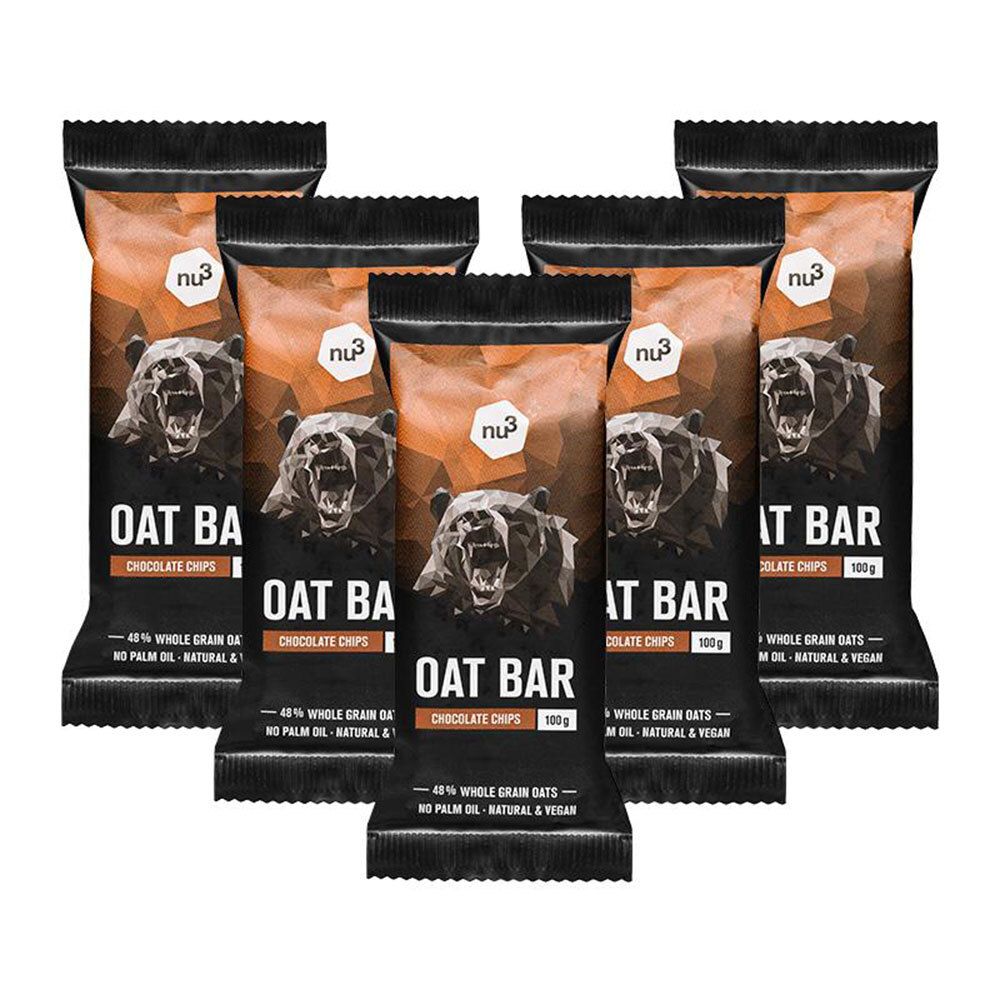 nu3 Oat Energy Bar Chocolate Chips
