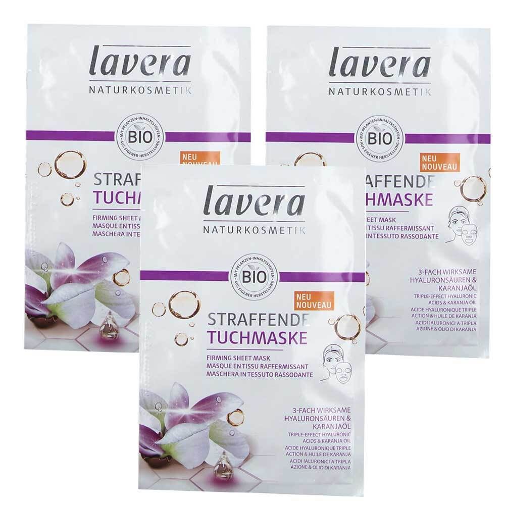 lavera Straffende Tuchmaske 3er-Pack