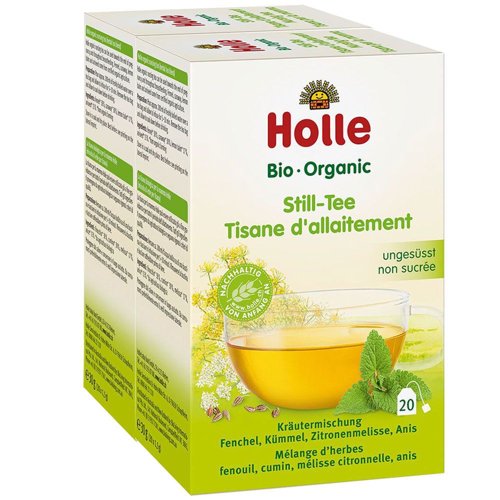 Image of Holle Bio Organic Still-Tee Doppelpack