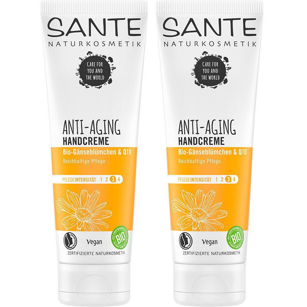 SANTE Naturkosmetik Anti-Aging Handcreme Doppelpack