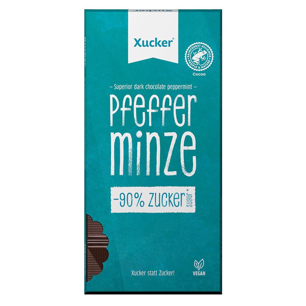 Image of Xucker® Edelbitter Schokolade Pfefferminz