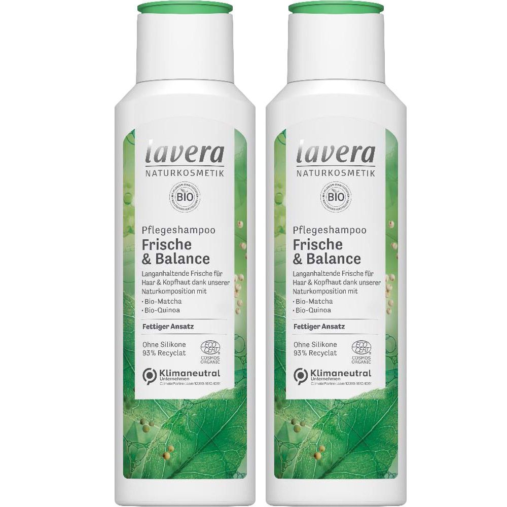 lavera Pflegeshampoo Frische & Balance Bio-Matcha & Bio-Quinoa