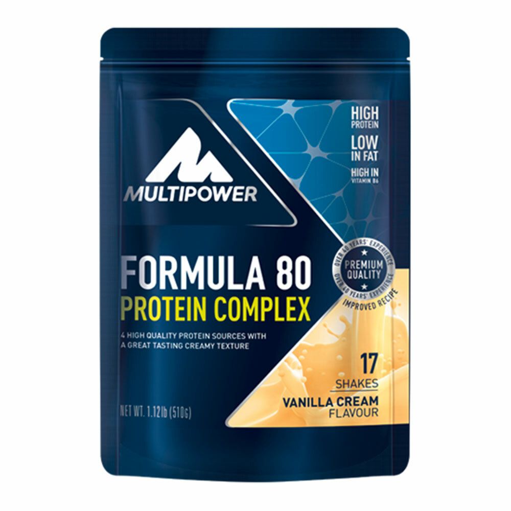 Image of Multipower Formula 80 Protein Complex Vanille