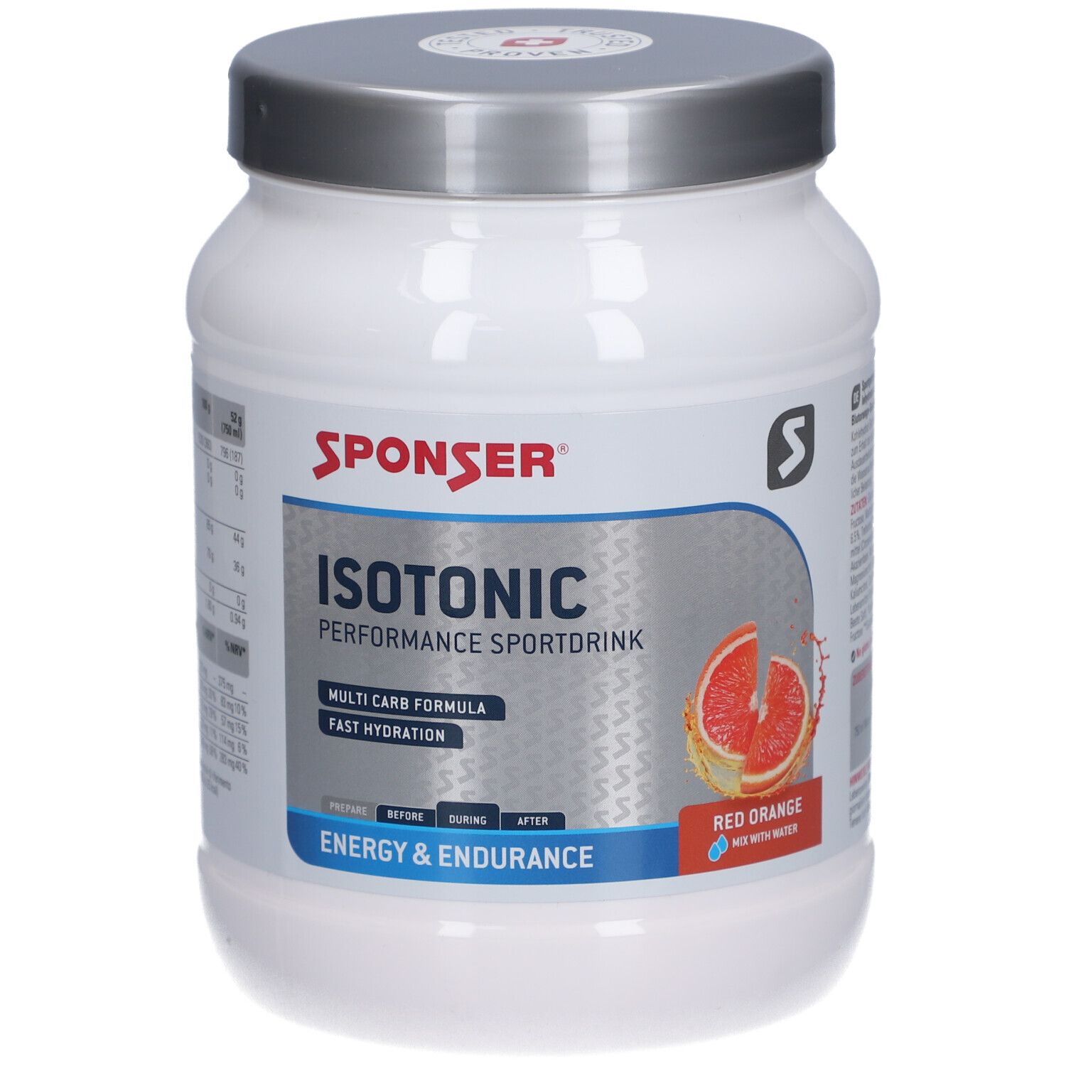 SPONSER® ISOTONIC, Blutorange