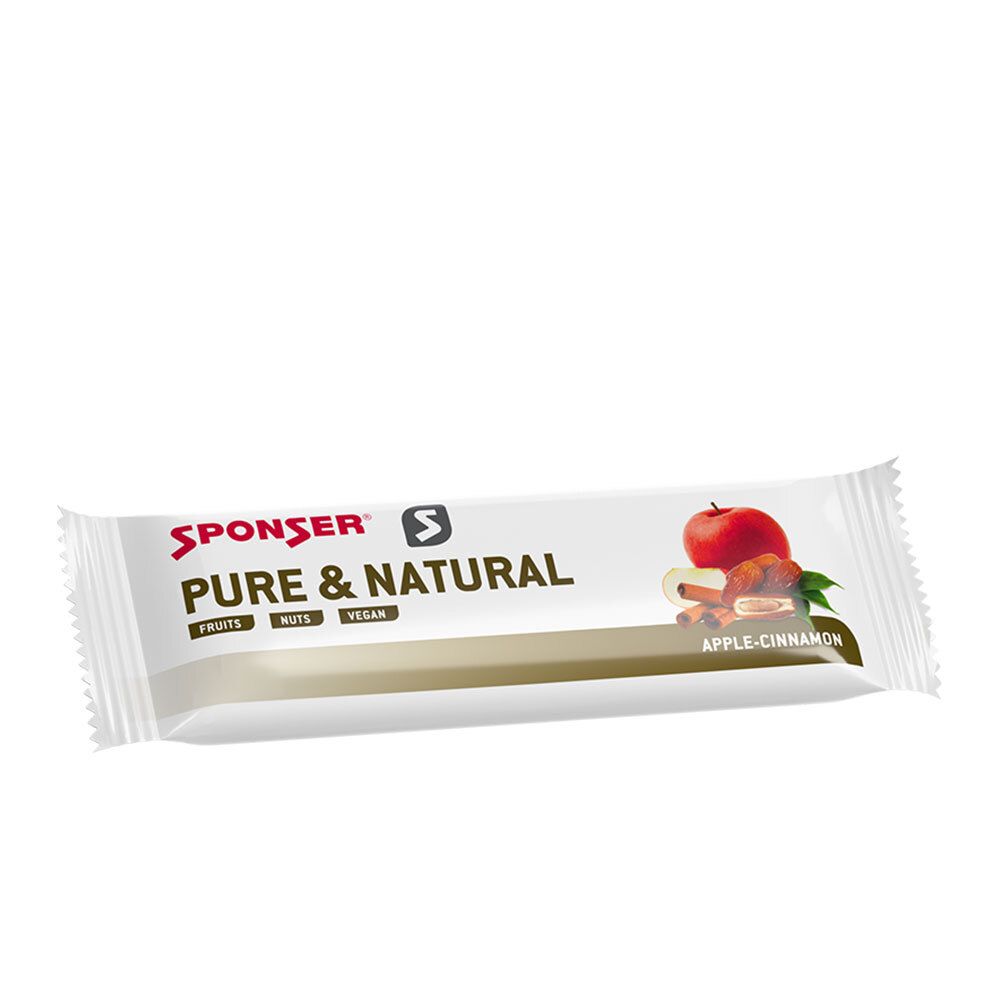 SPONSER® PURE & NATURAL BAR, Pomme-Cannelle