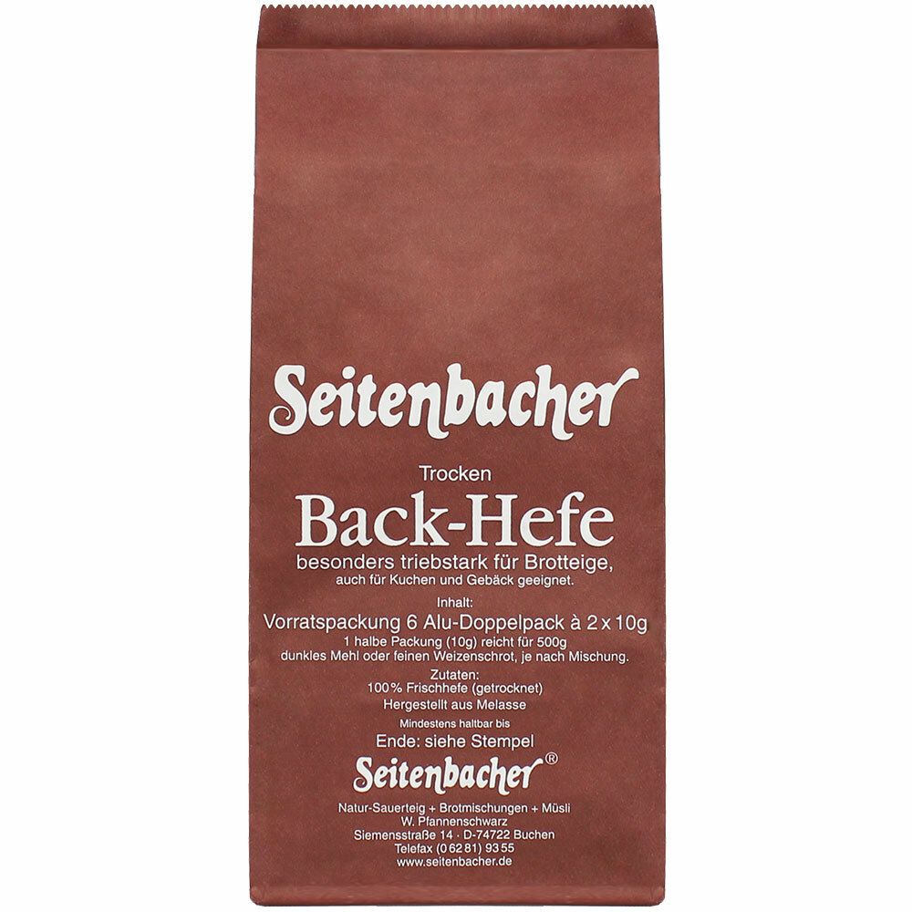 Image of Seitenbacher® Back-Hefe trocken