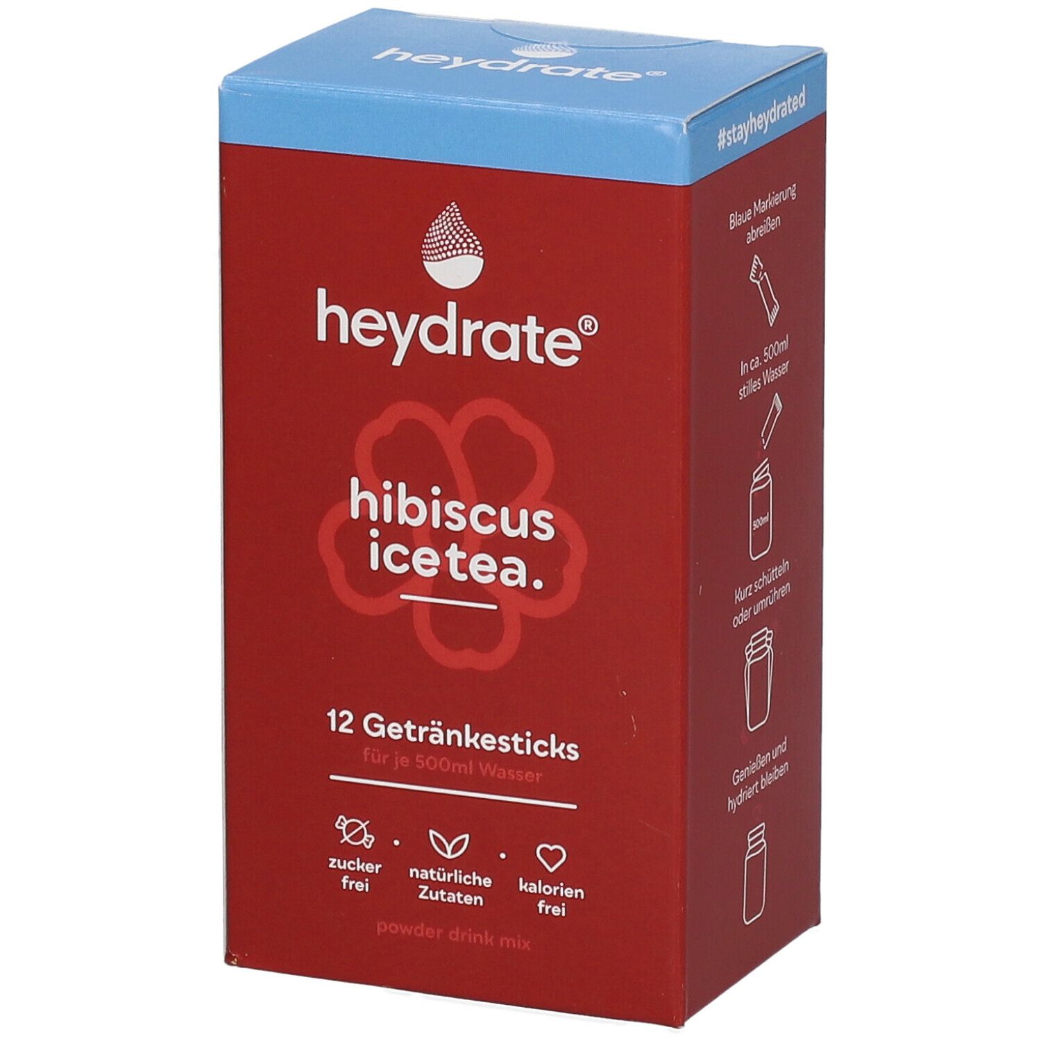 Image of heydrate® hibiscus icetea