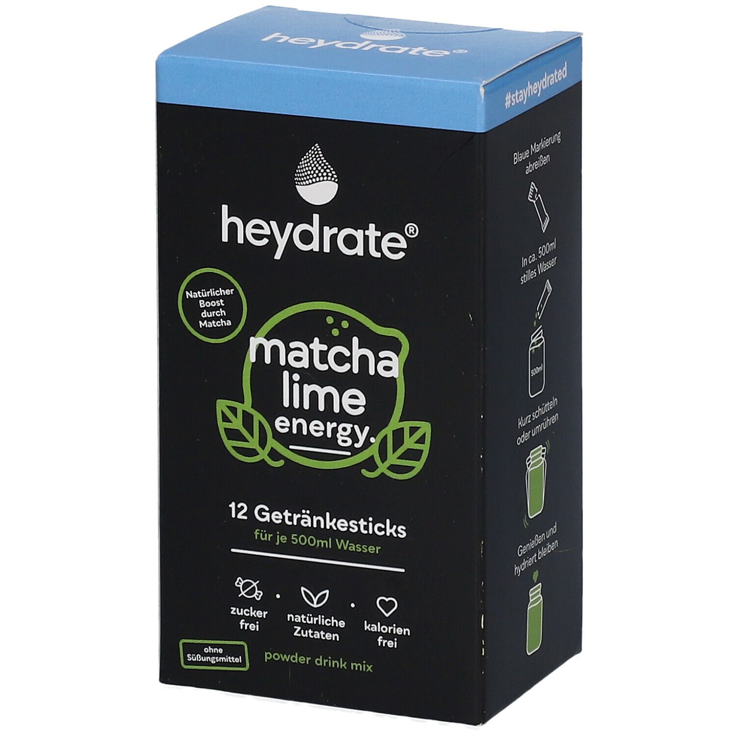 Image of heydrate® matcha lime energy