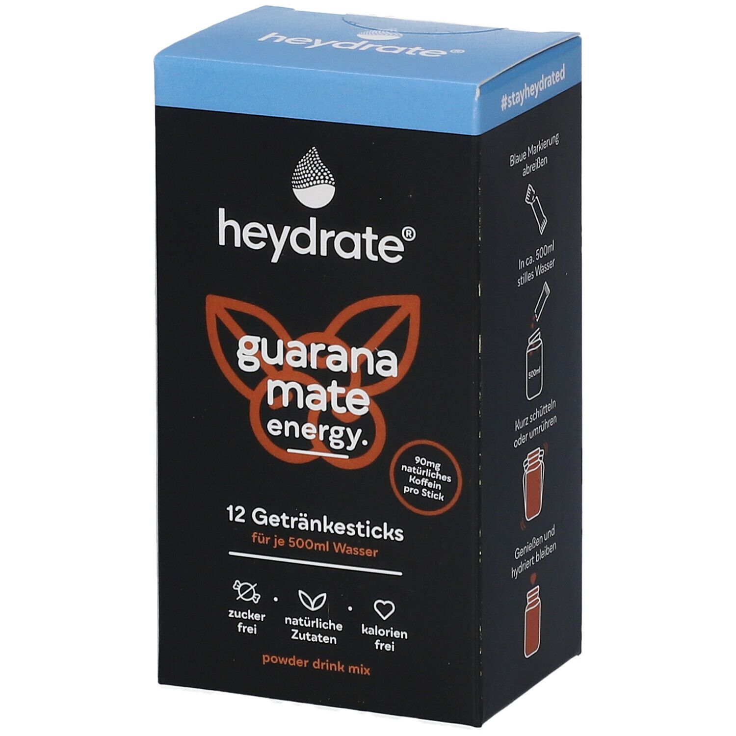 Image of heydrate® guarana mate energy