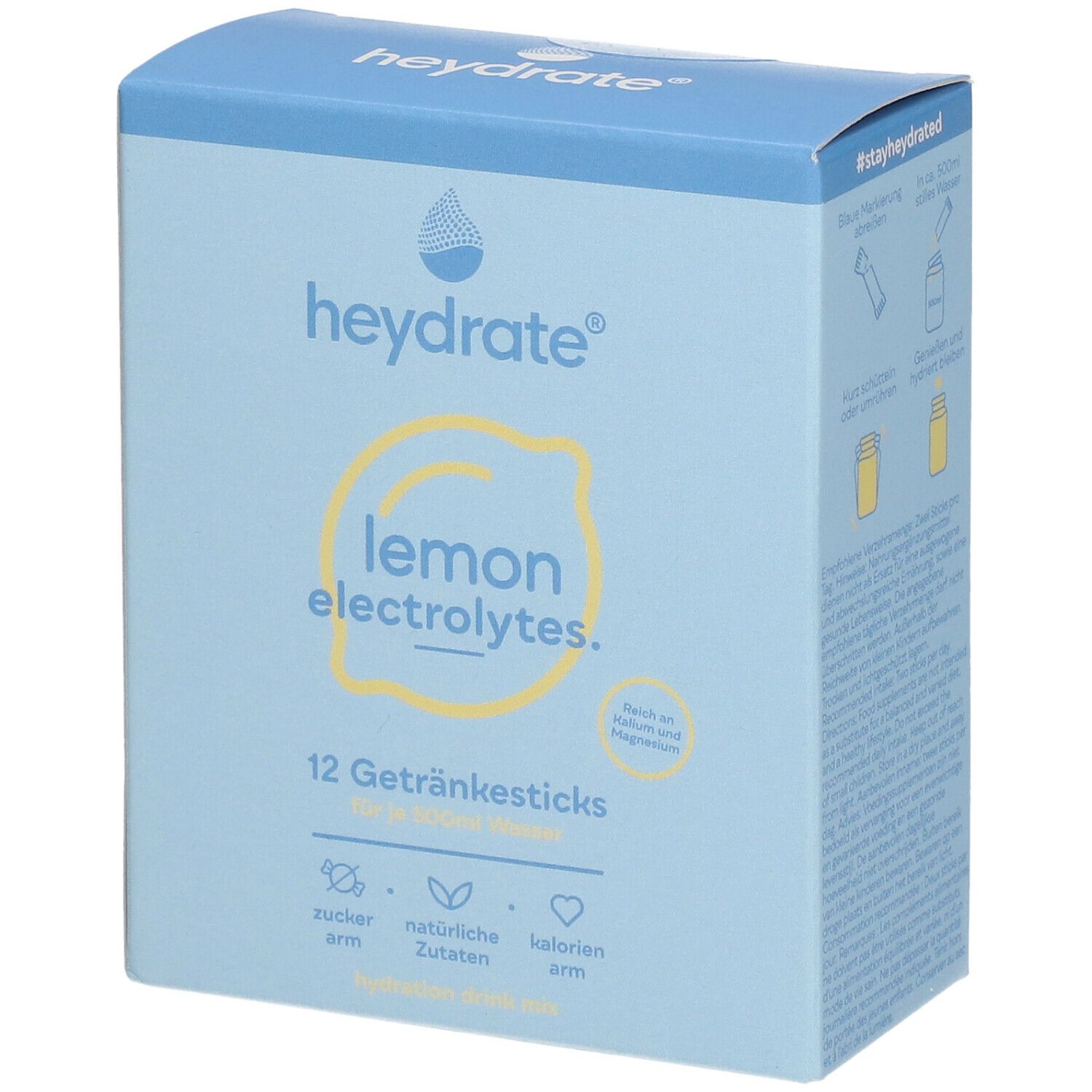 Image of heydrate® lemon electrolytes