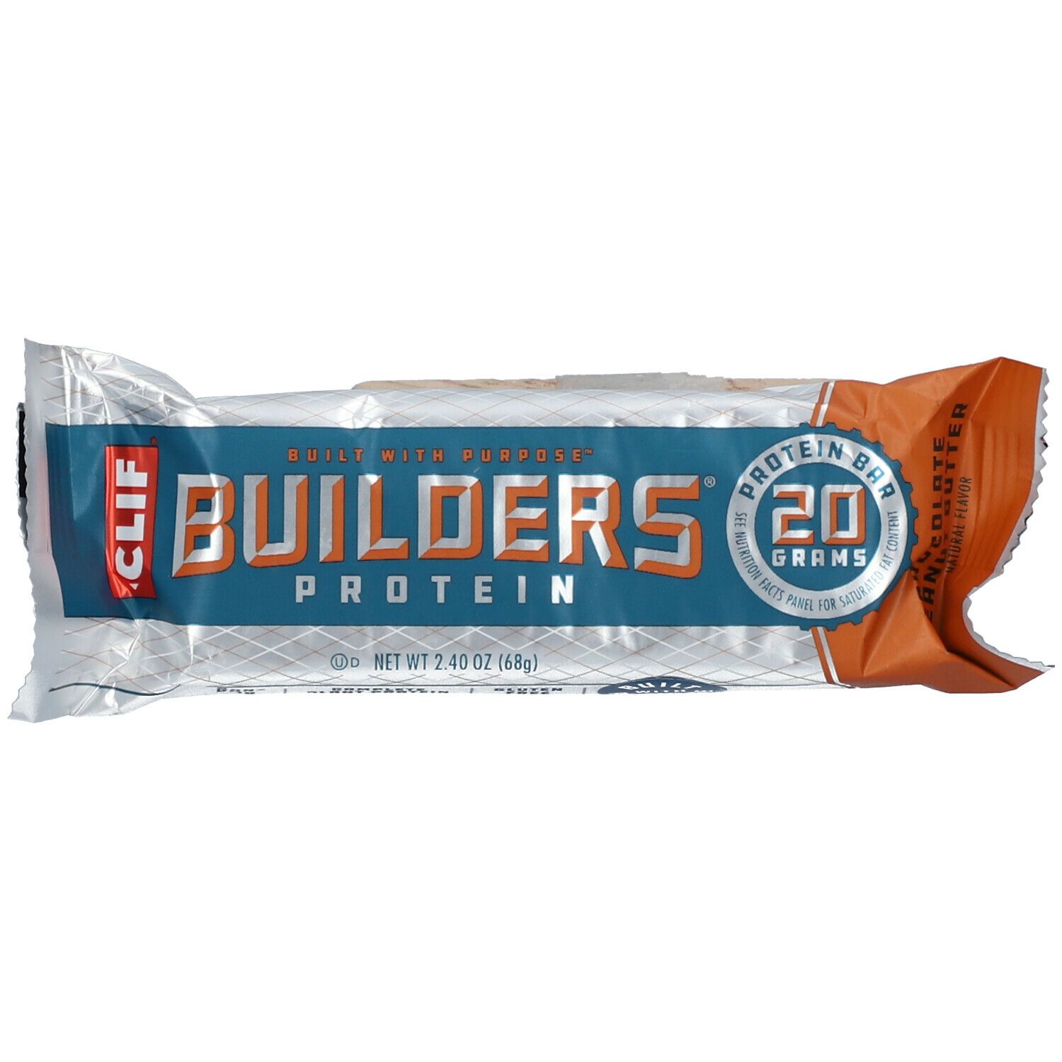 Image of CLIF Builders® Proteinriegel Chocolate Peanut Butter