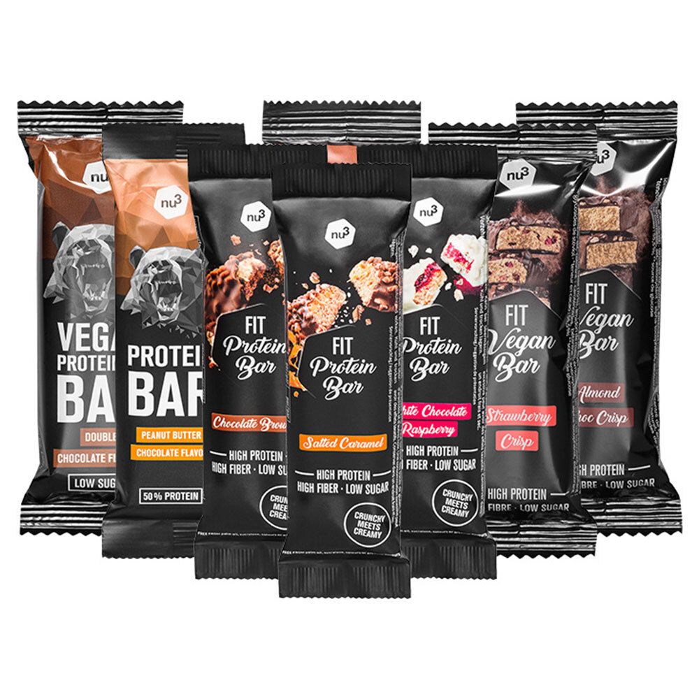nu3 Pack barres protéinées