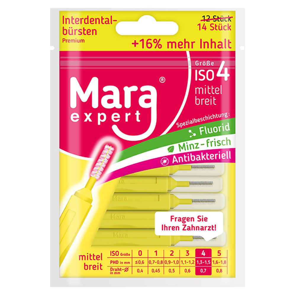 Mara® expert Interdentalbürste ISO 4 mittelbreit