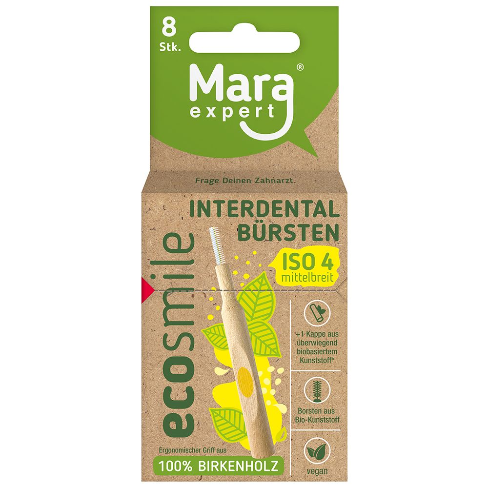Mara® expert ecosmile Interdentalbürsten ISO 4 mittelbreit