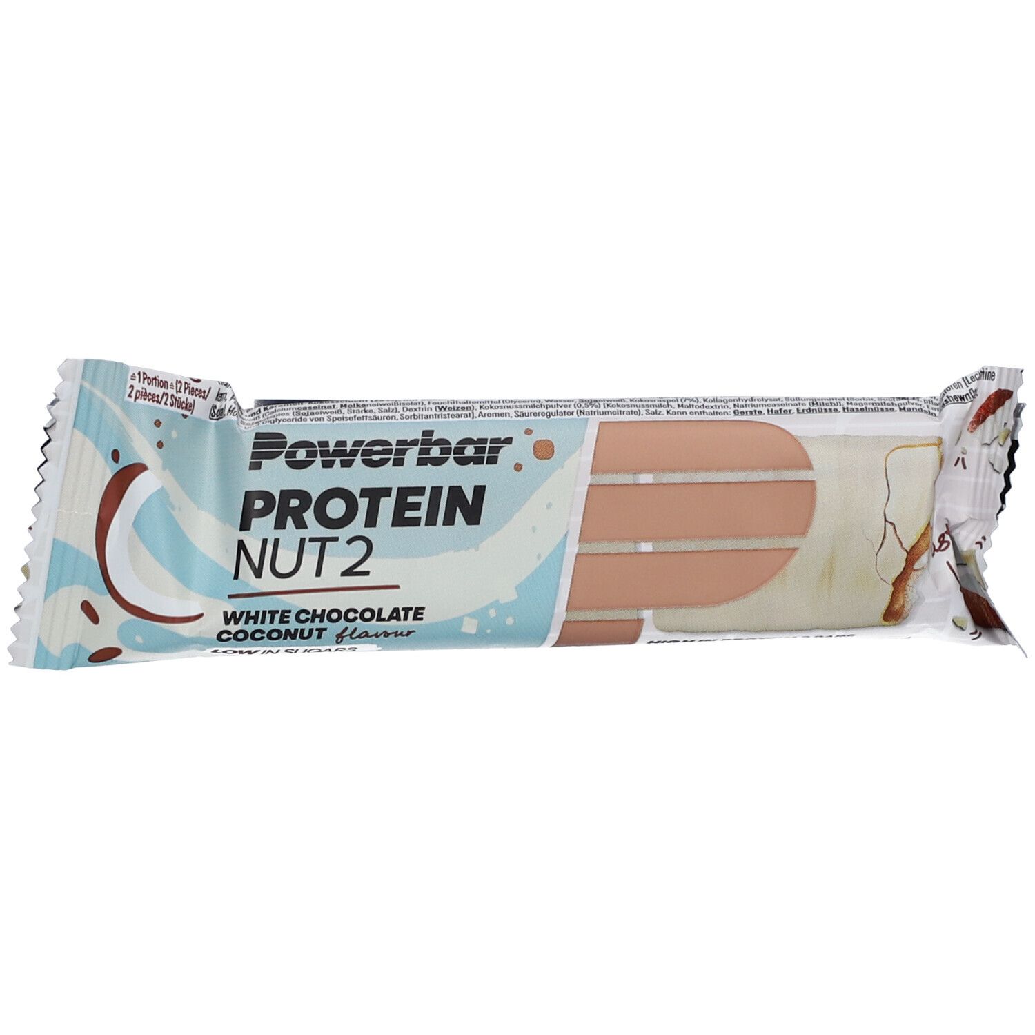 PowerBar® Protein Nut2 Chocolat blanc et noix de coco