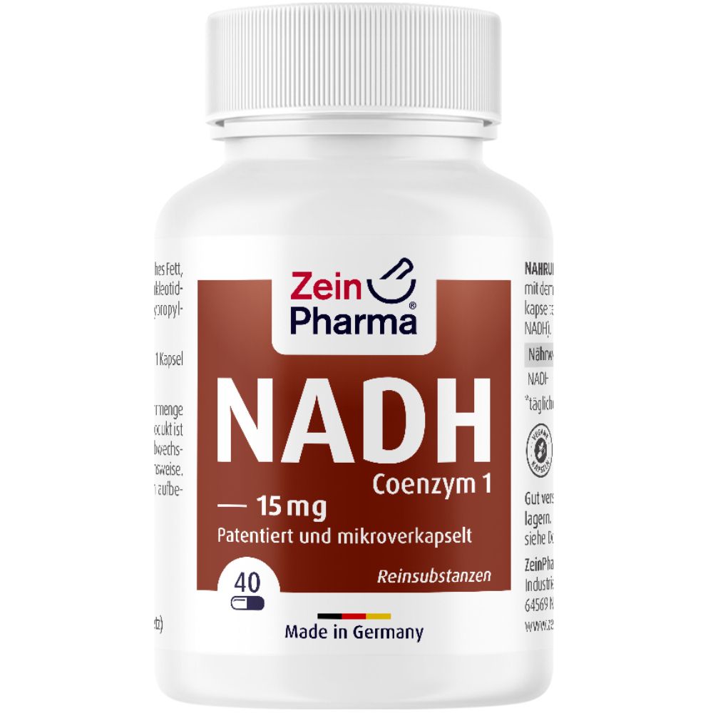 NADH capsules Coenzyme 1 ZeinPharma