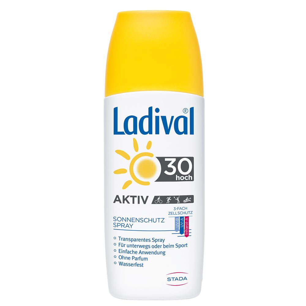 Image of Ladival® Aktiv Sonnenschutz Spray LSF 30