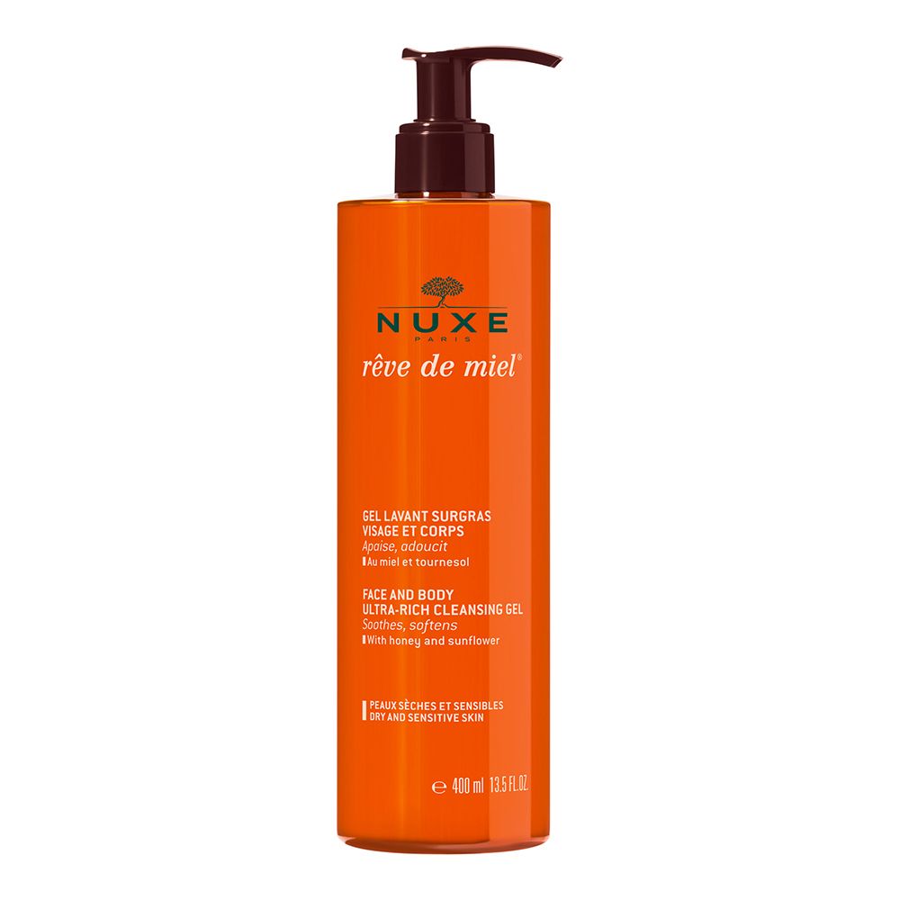 Rêve de Miel® reichhaltiges Reinigungsgel für Gesicht und Körper bei trockener und empfindlicher Haut