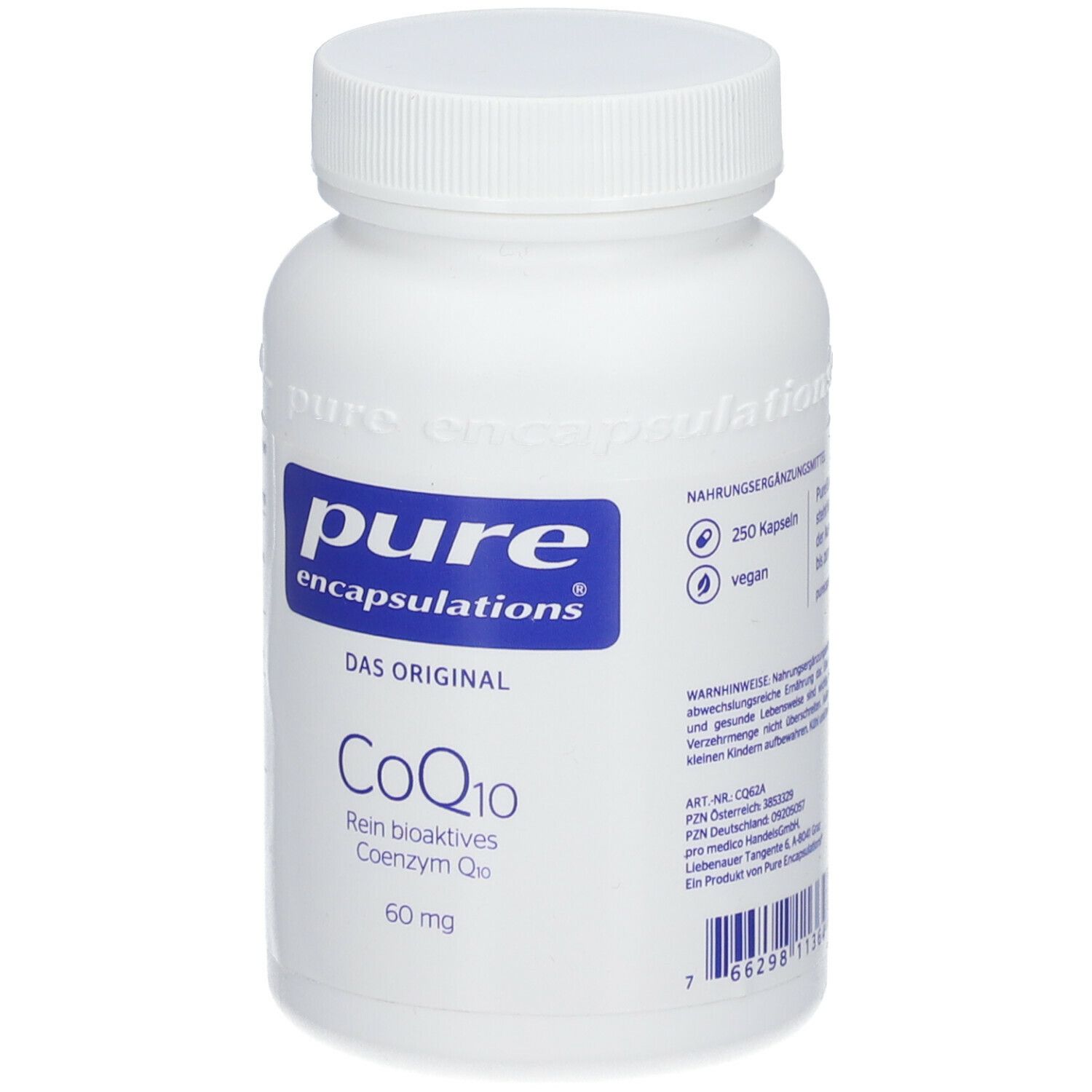 PURE ENCAPSULATIONS CoQ10 60 Mg Kapseln - Shop-apotheke.ch