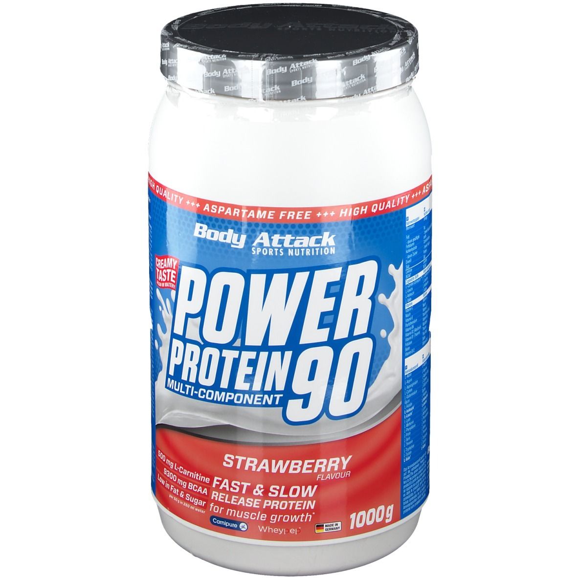 Body Attack Power Protein 90 Strawberry