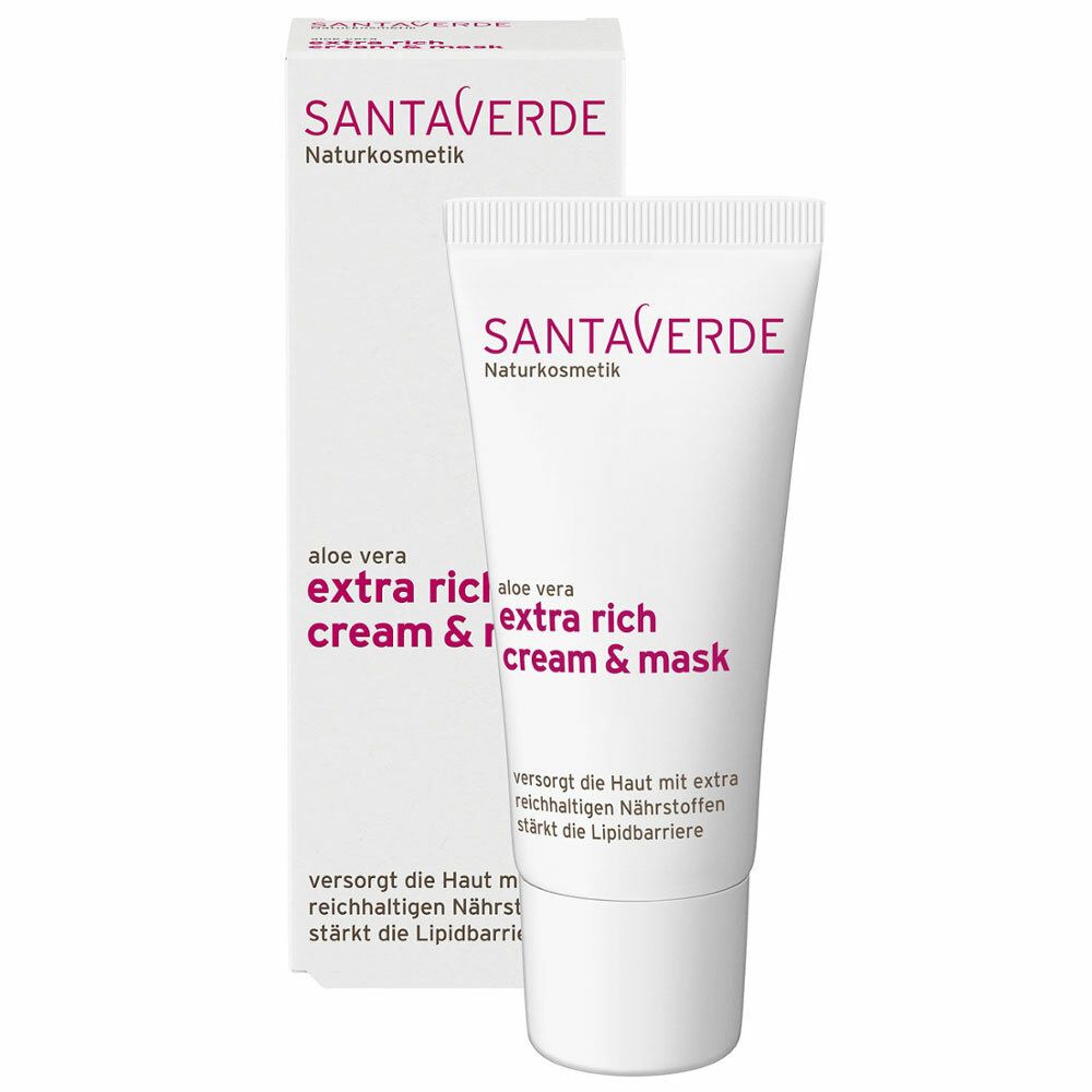 Image of SANTAVERDE extra rich cream & mask