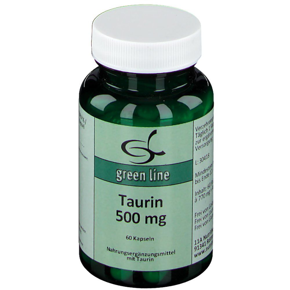 Image of green line Taurin 500 mg