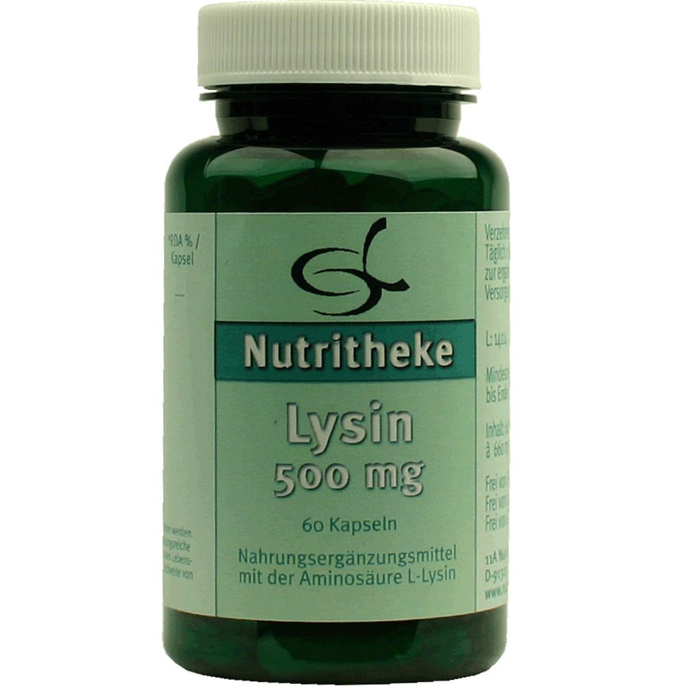 Image of green line Lysin 500 mg