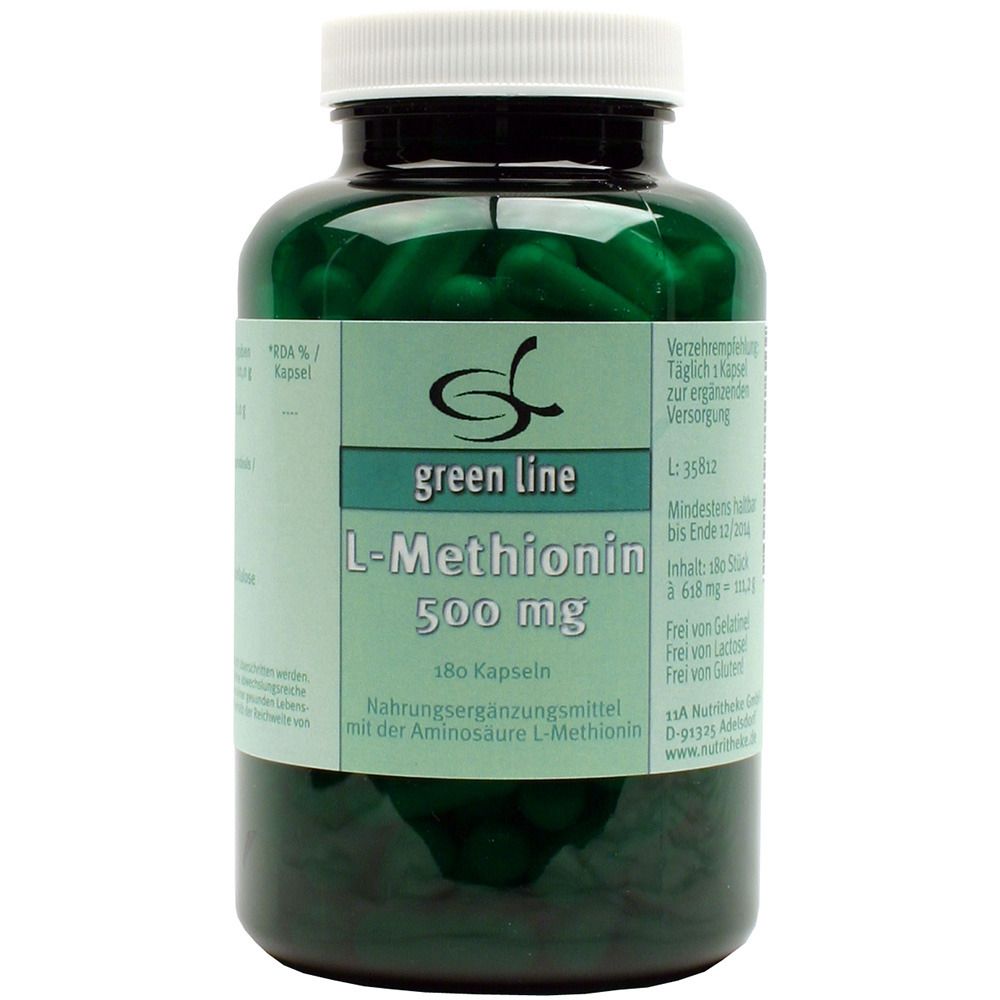 Image of green line L-Methionin 500 mg