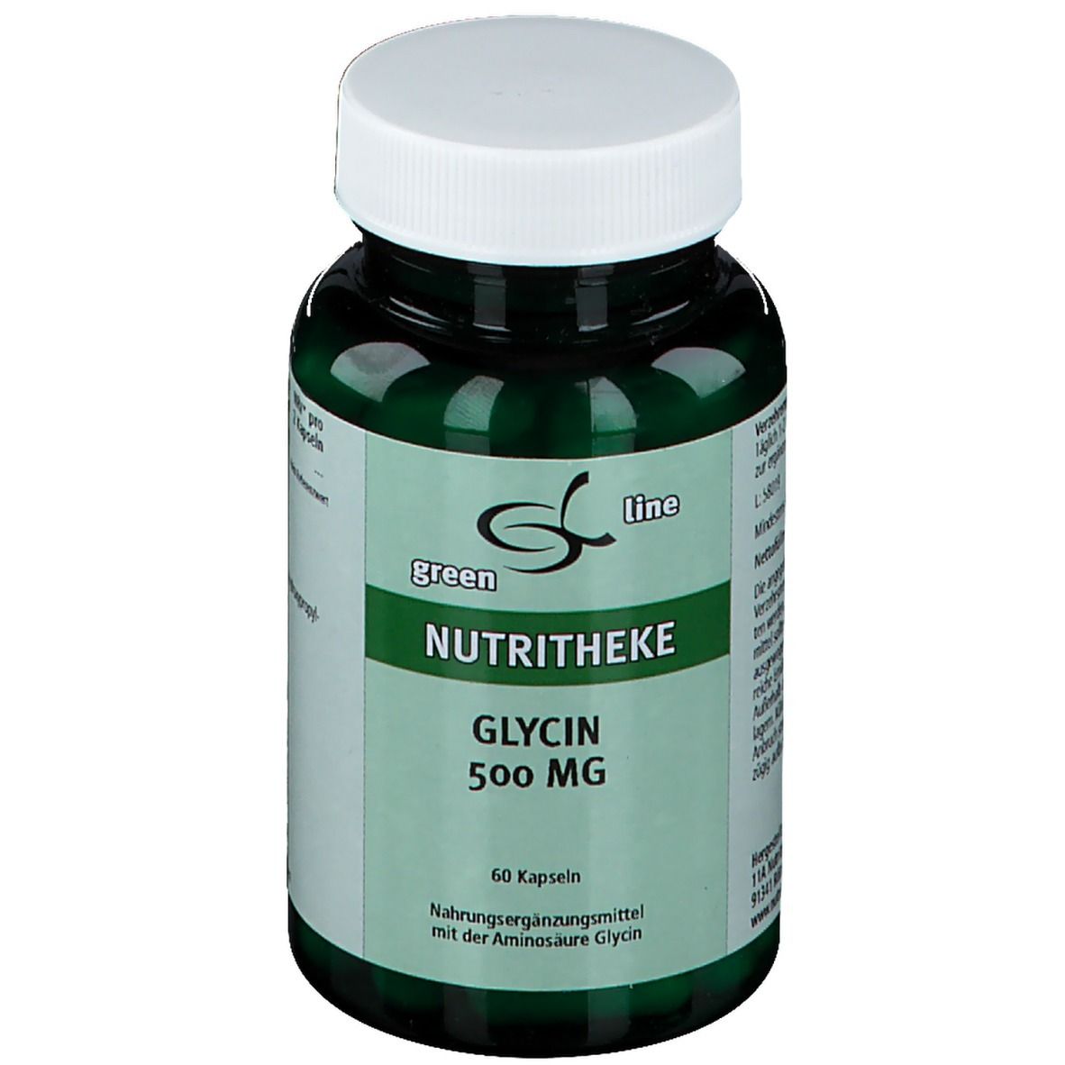 green line Glycine 500 mg