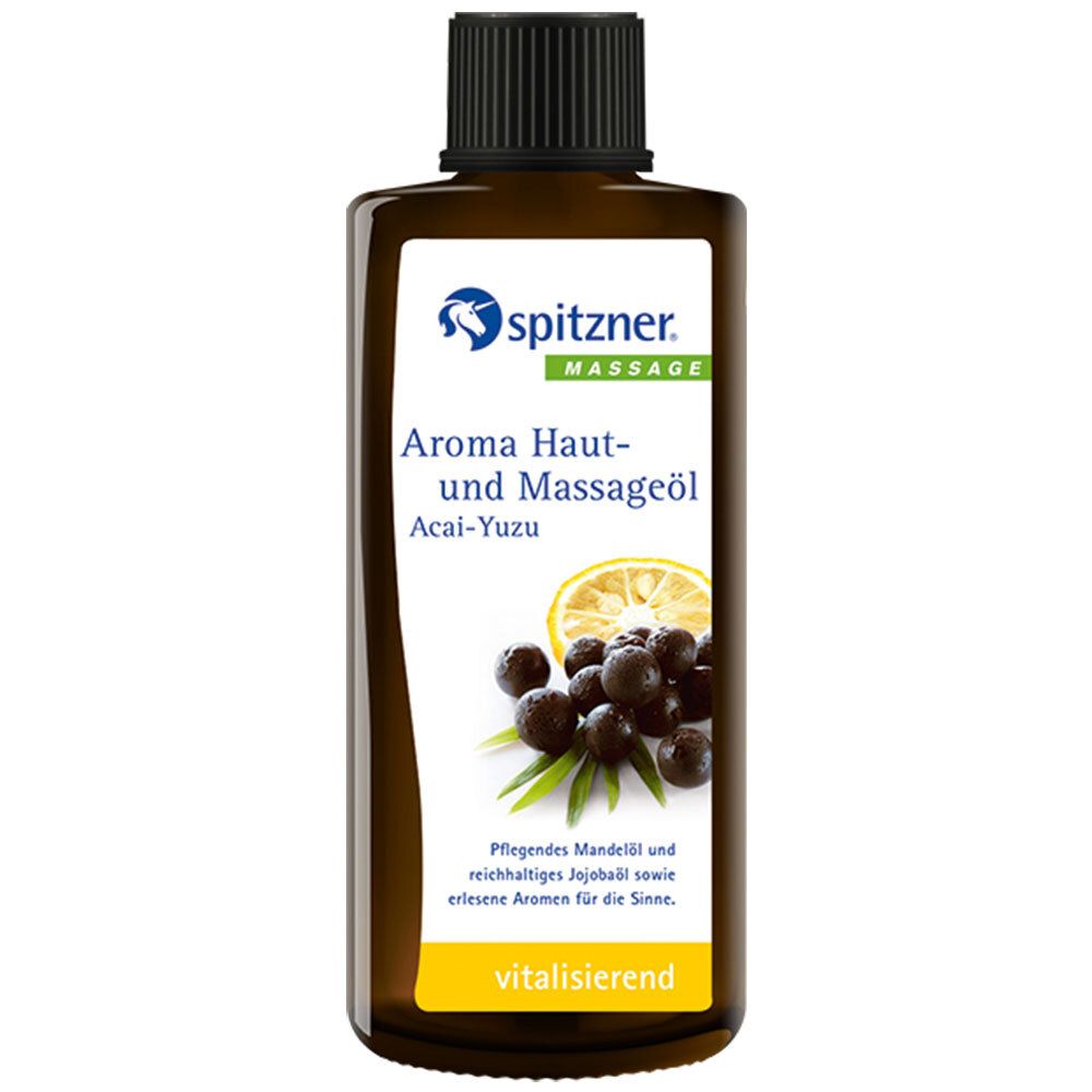 Image of Spitzner® Massage Aroma Haut- und Massageöl Acai-Yuzu