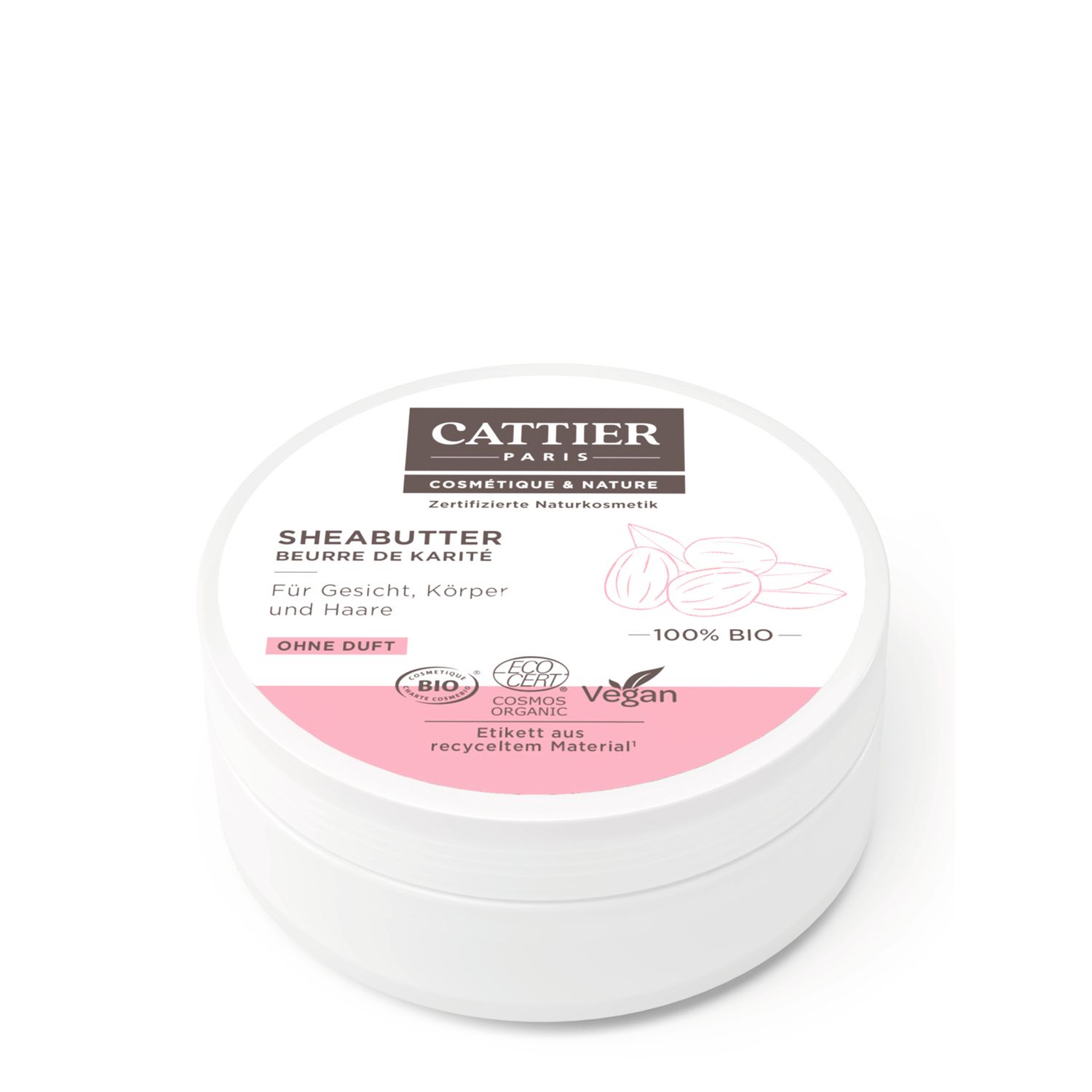 CATTIER Sheabutter 100% biologisch