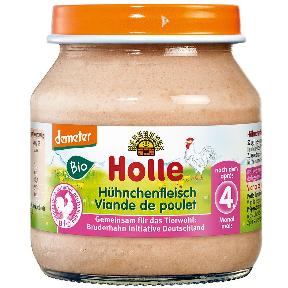 Image of Holle Hühnchenfleisch ab dem 5. Monat