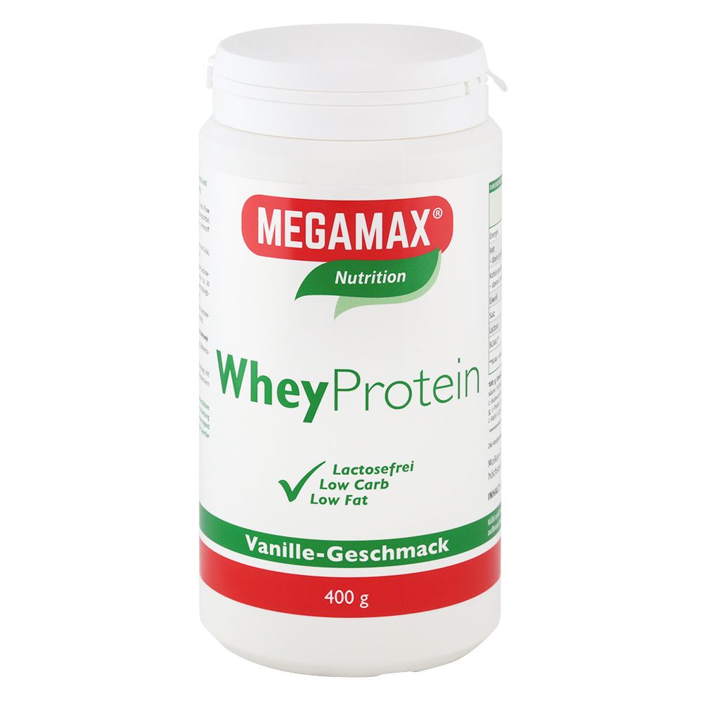 Image of MEGAMAX® Nutrition Whey Protein Vanille-Geschmack