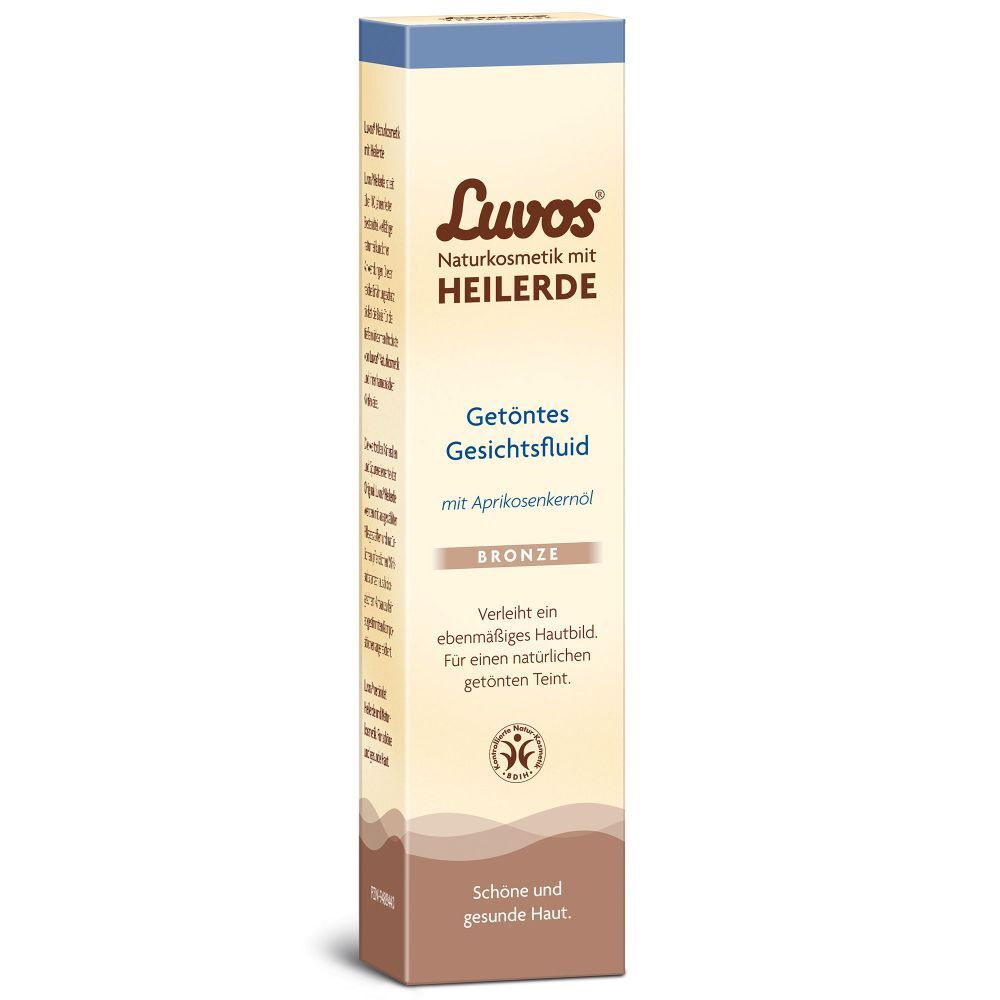 Luvos-Heilerde Getöntes Gesichtsfluid, BRONZE