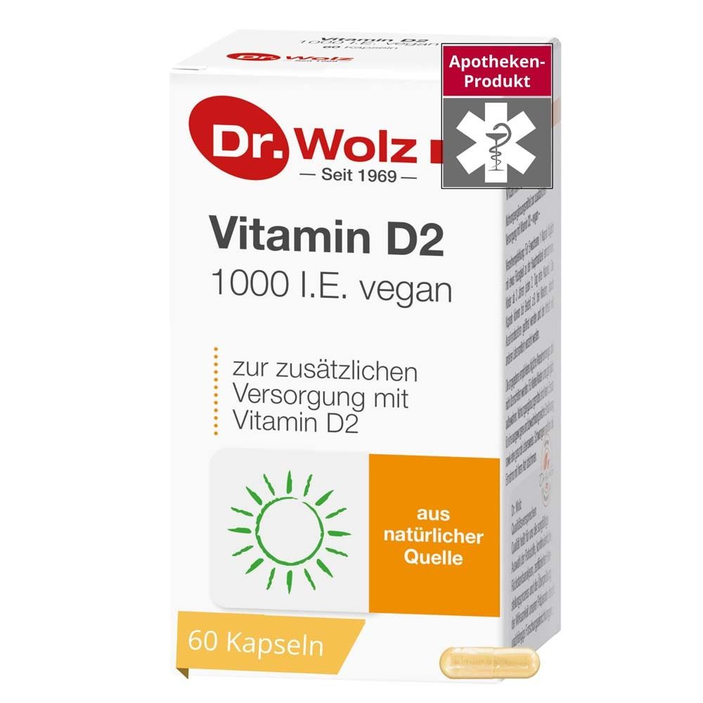Vitamin D2 1000 I.E. vegan