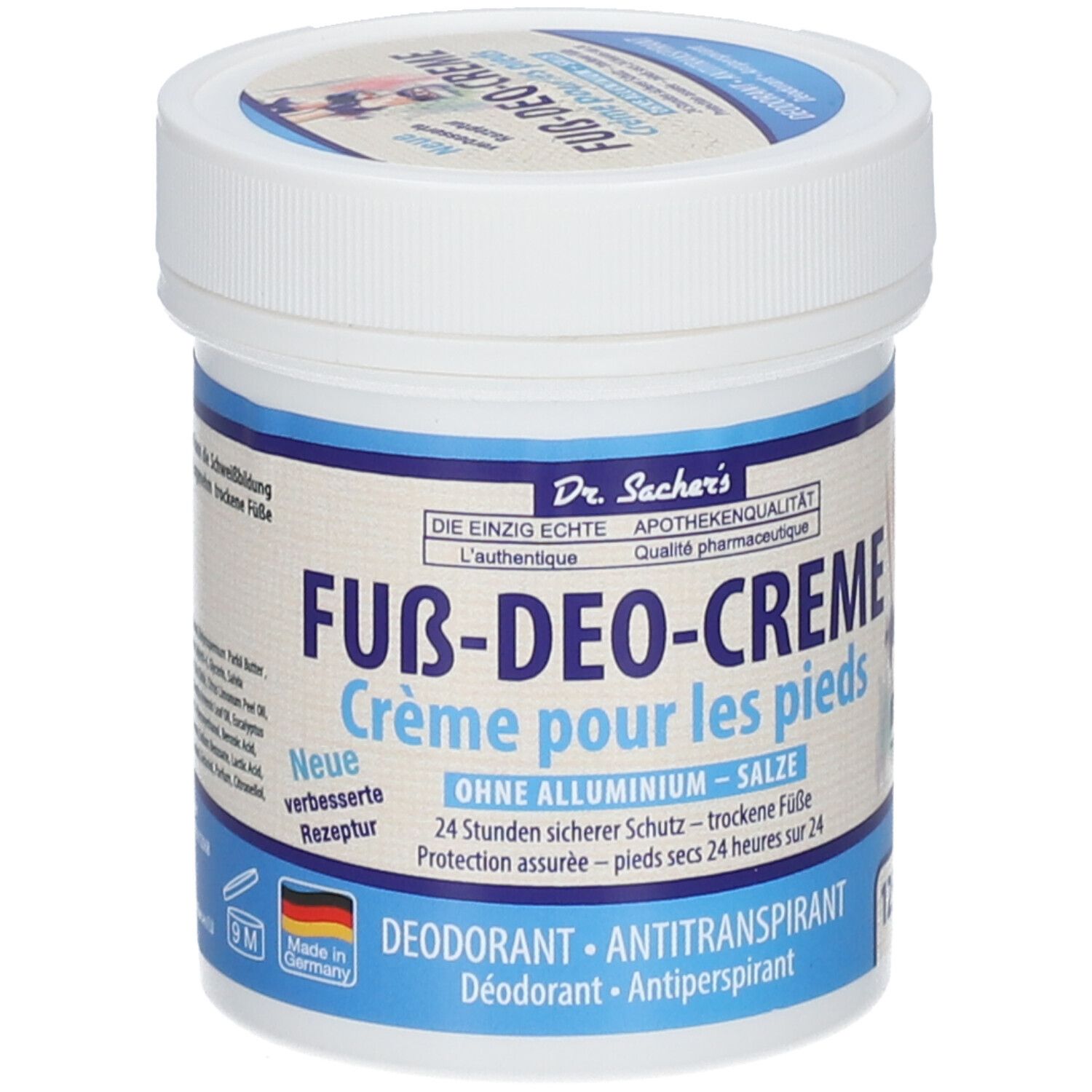 Dr. Sachers Crème déodorante pour pieds