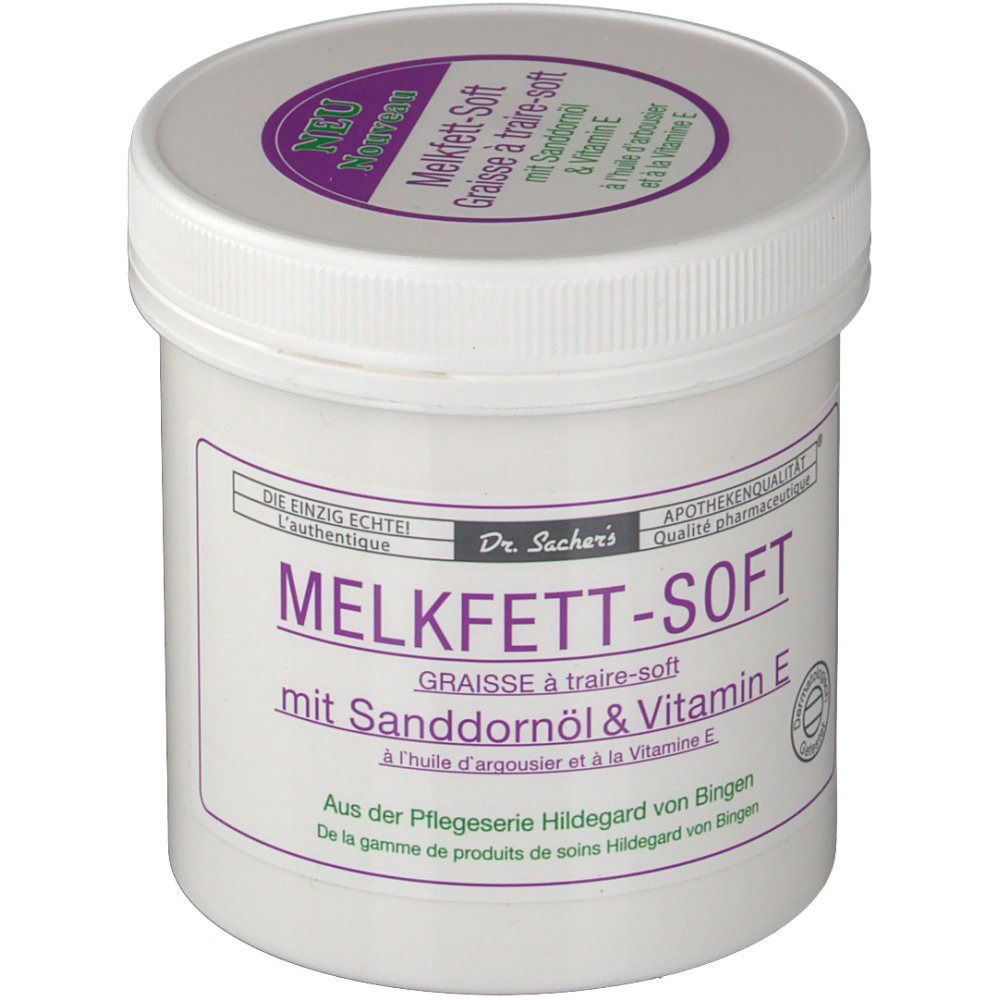 Dr. Sachers MELKFETT-SOFT mit Sanddornöl & Vitamin E