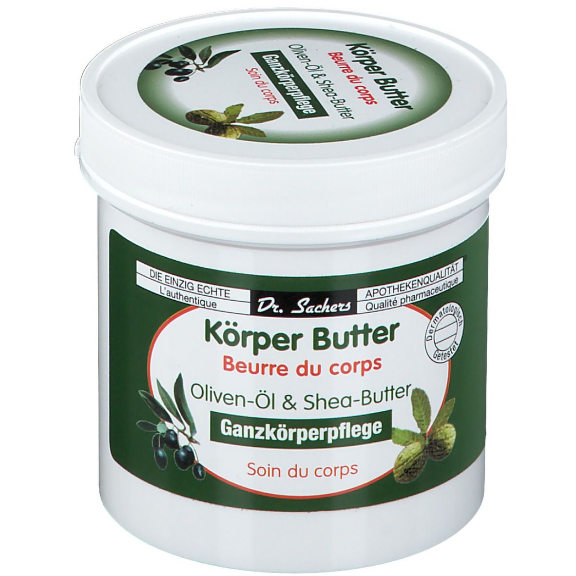 Dr. Sachers Körper Butter Oliven-Öl & Shea-Butter