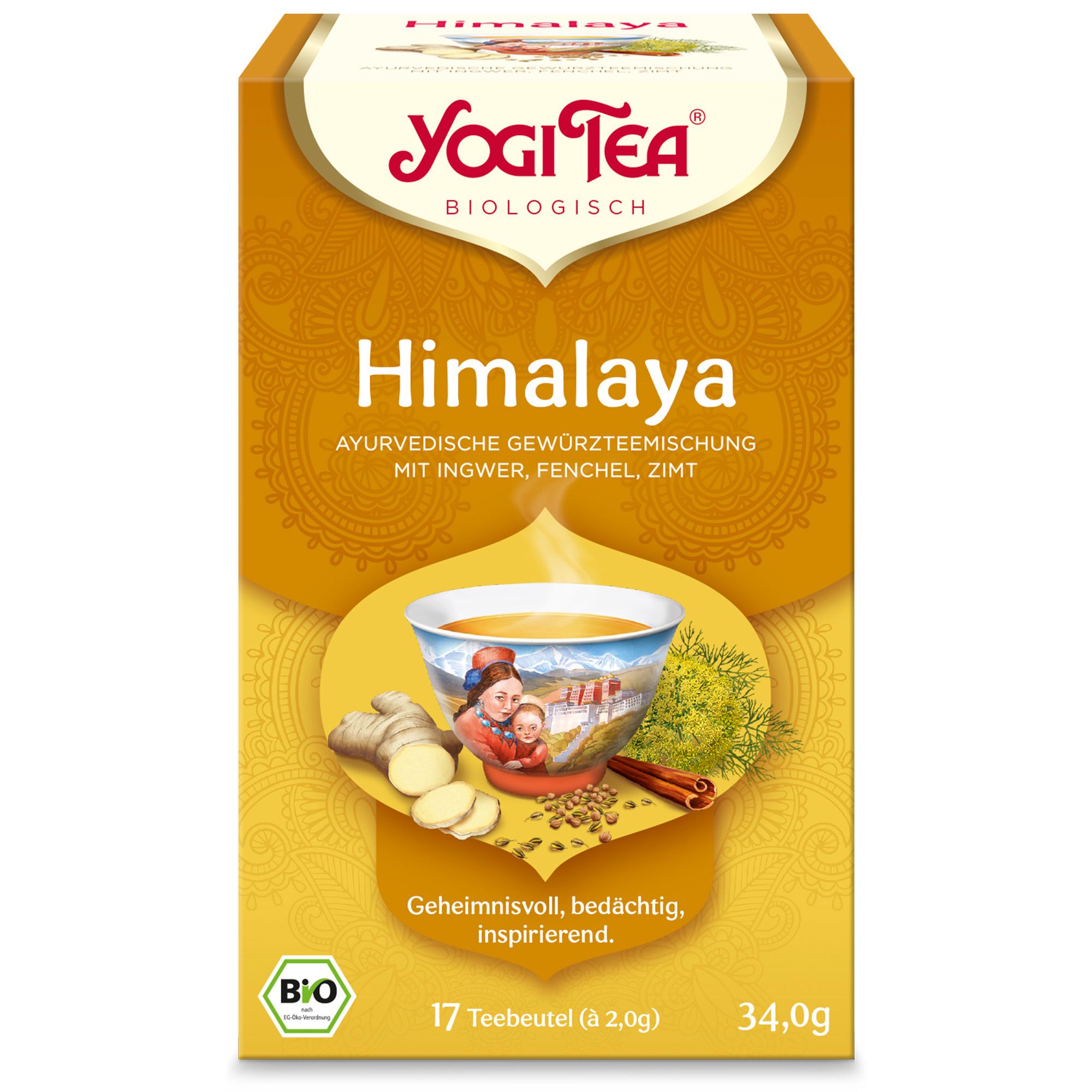 Image of YOGI TEA® Himalaya, Bio Gewürz- und Kräutertee