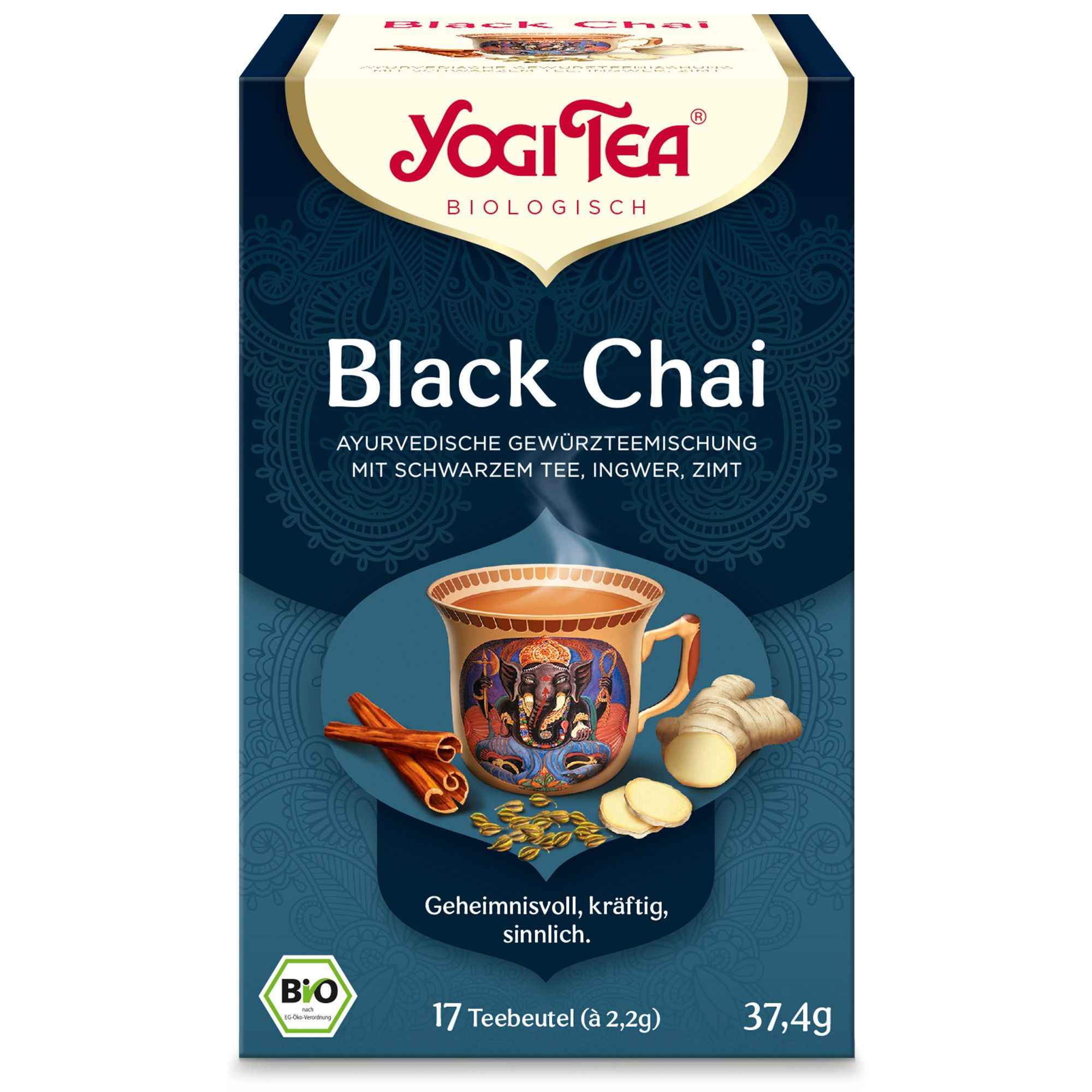 Image of YOGI TEA® Black Chai, Bio Gewürz- und Kräutertee