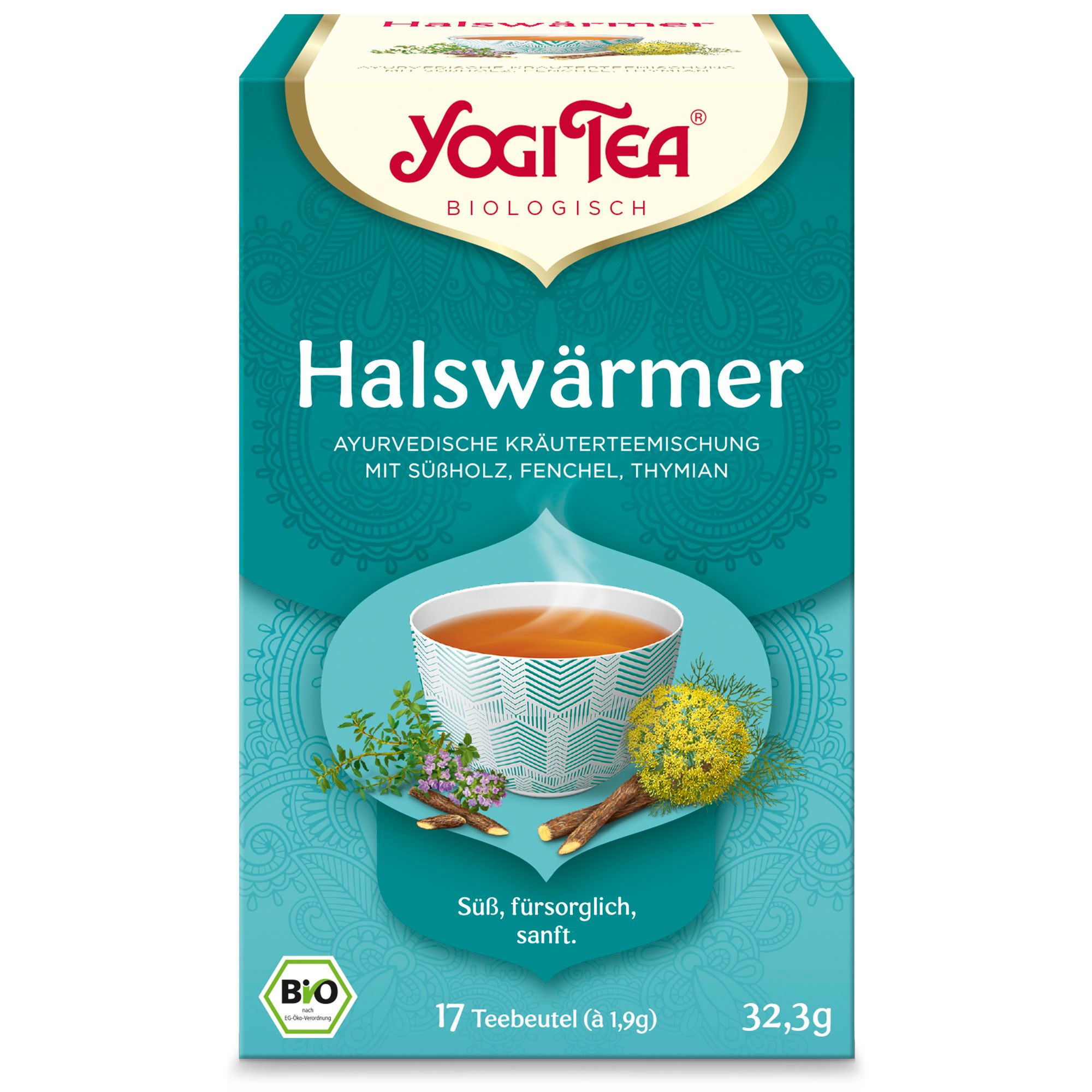 Image of YOGI TEA® Halswärmer, Bio Kräutertee