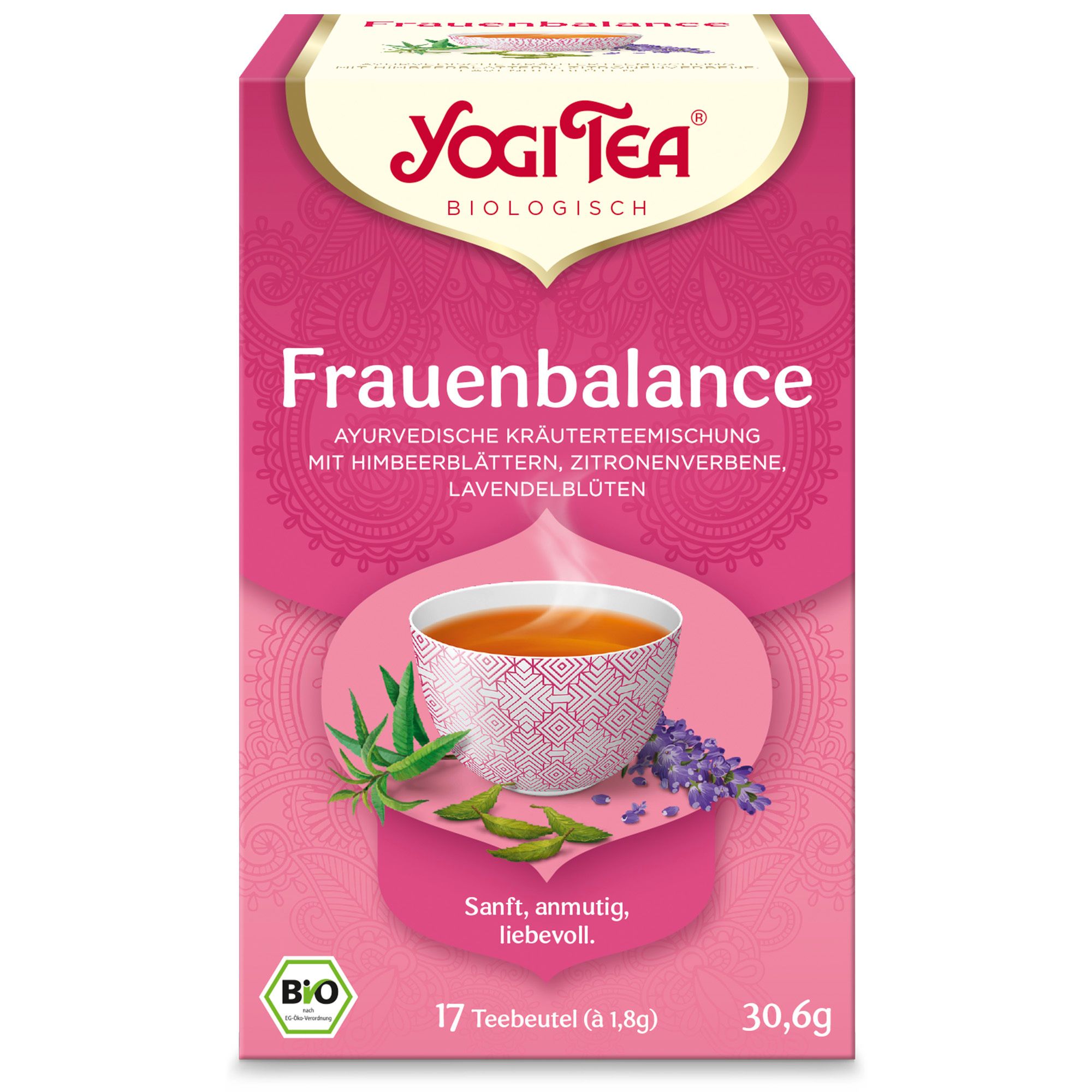 YOGI TEA® Frauenbalance, Bio Kräutertee