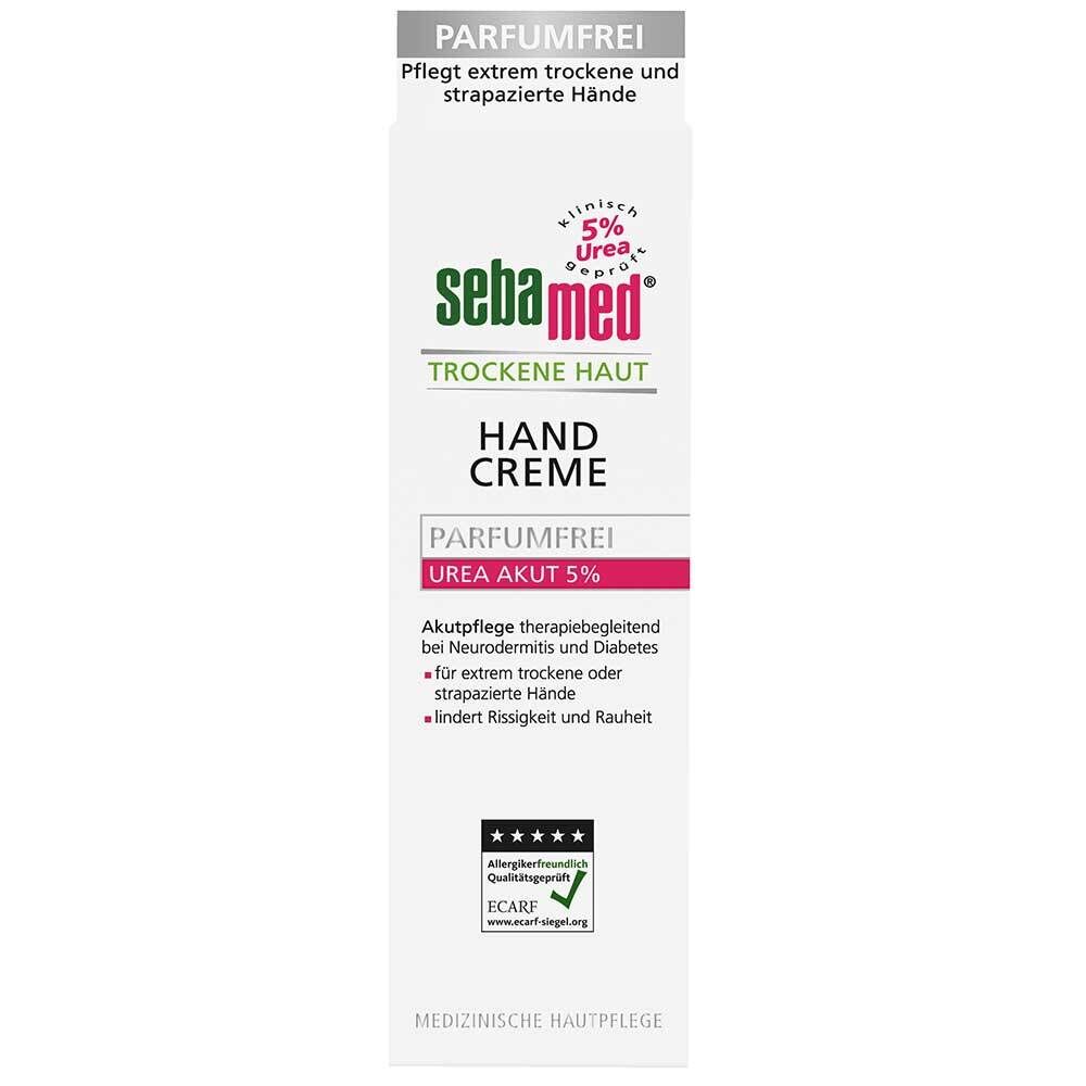 sebamed® Crème mains Peaux sèches sans parfum Urée 5