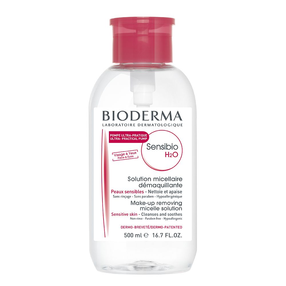 Image of BIODERMA Sensibio H2O Pump - Sanft reinigendes Mizellenwasser