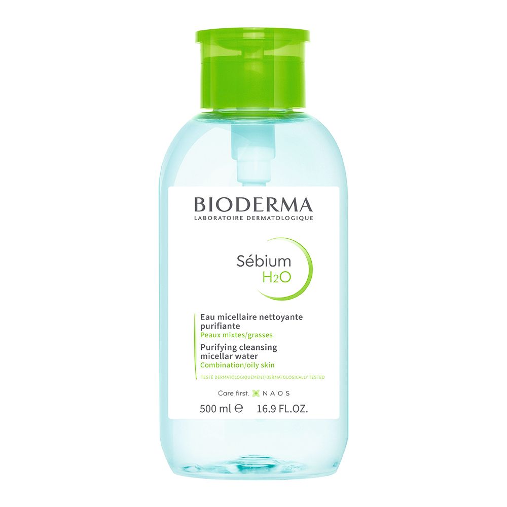 Image of BIODERMA Sébium H2O Pump sanft klärendes Mizellenreinigungswasser