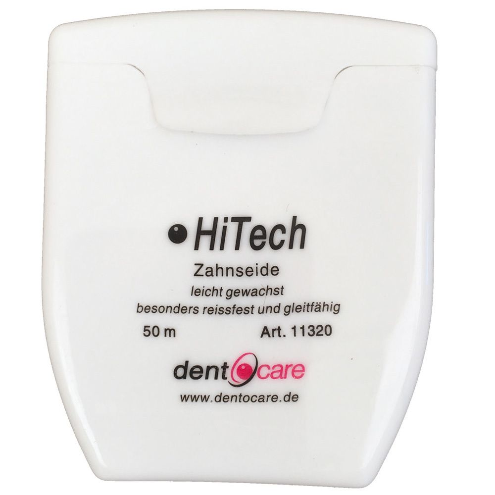 Image of DENT O CARE Hi-Tech Zahnseide 50 m leicht gewachst