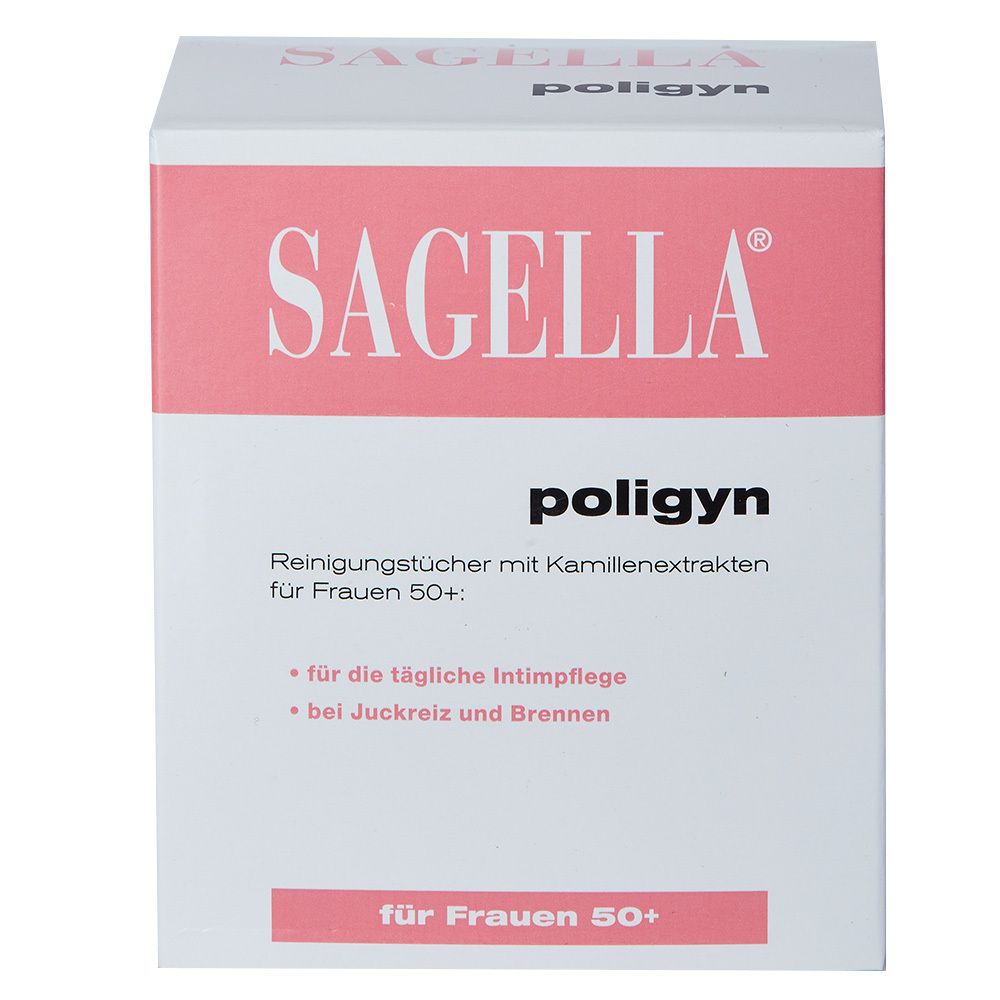 Sagella® poligyn Intim-Reinigungstücher