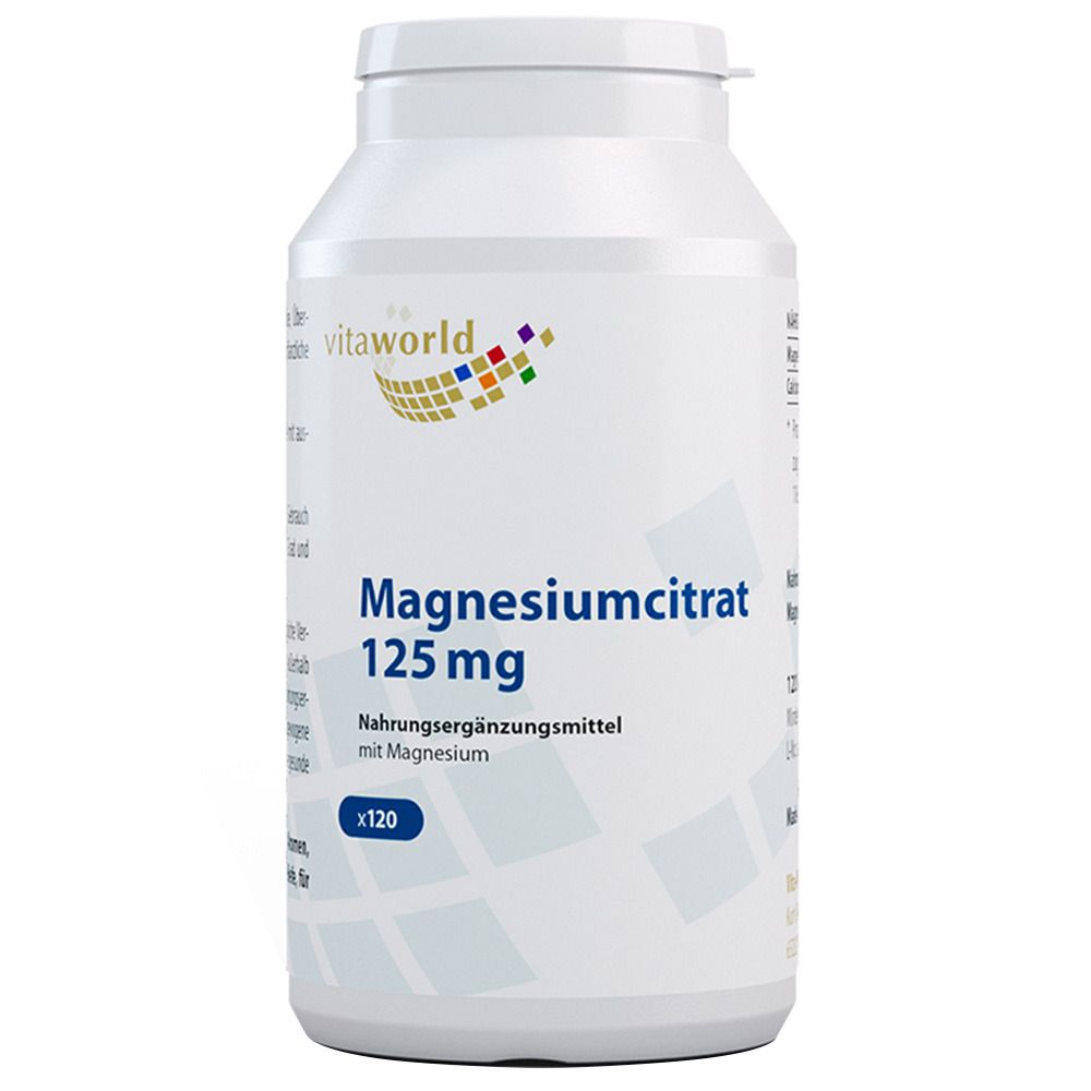 Image of vitaworld Magnesiumcitrat 125 mg