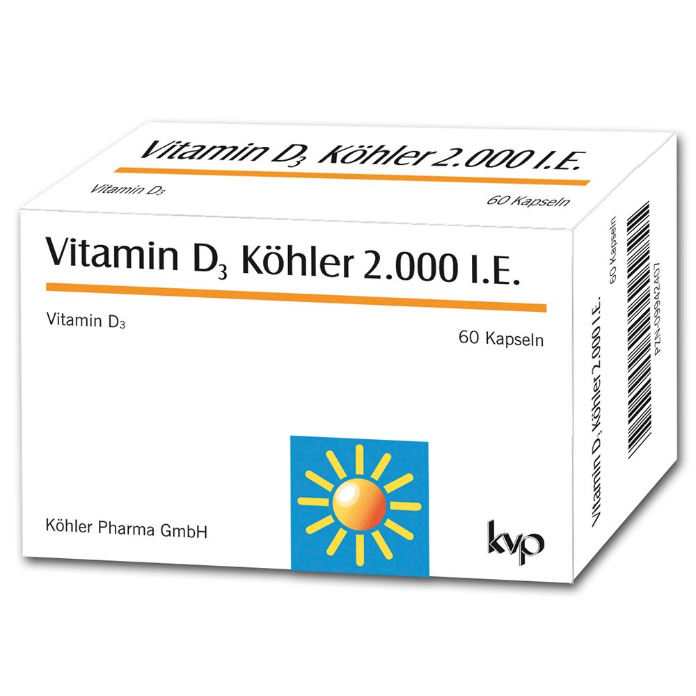 Image of Vitamin D3 Köhler 2000 IE Kapseln