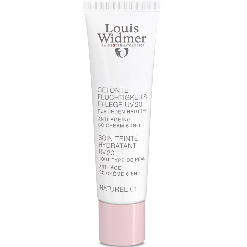 Louis Widmer Getönte Feuchtigkeitspflege UV 20 CC Cream Naturel unparfümiert